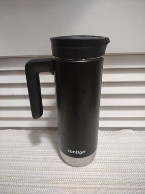 Contigo Superior 2.0 Black Stainless Steel 20 oz Travel Mug Tumbler with Handle
